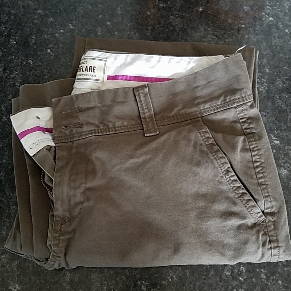 Brown khaki pants